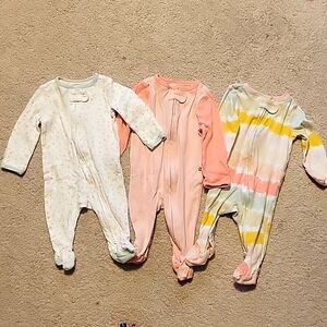 Cloud island baby girl pajamas (3)